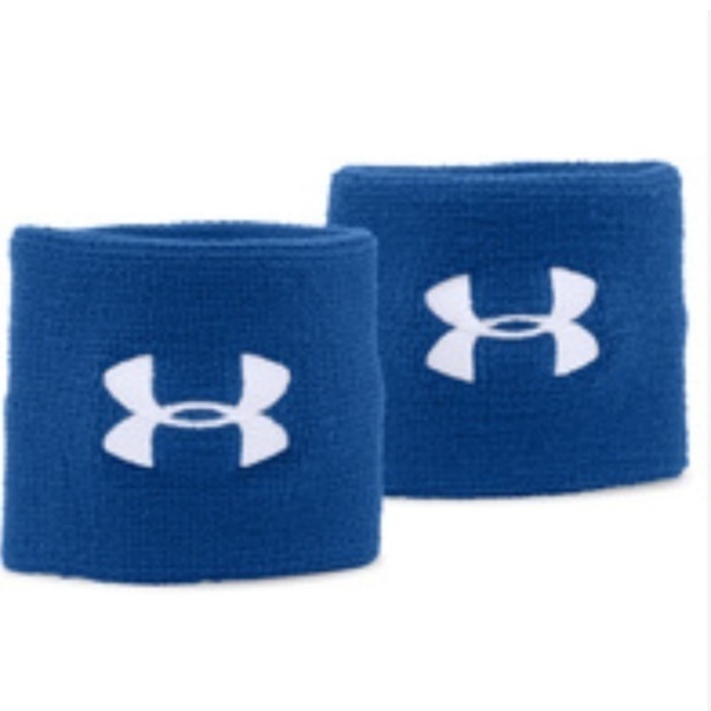 Under Armour Blue Wristbands